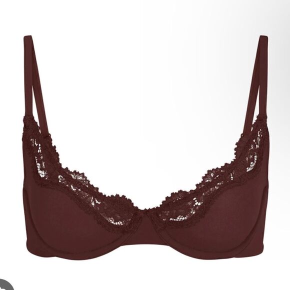NWT SKIMS fits everybody lace underwire bra - Picture 4 of 5